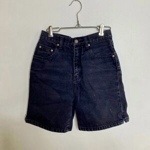 Vintage 1980s gLo NYC Denim High‎ Waisted Shorts